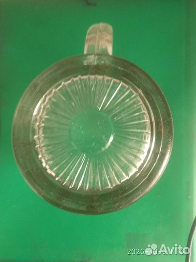 Кружка пивная 0,5 л. 14 граней. Клеймо саз. СССР