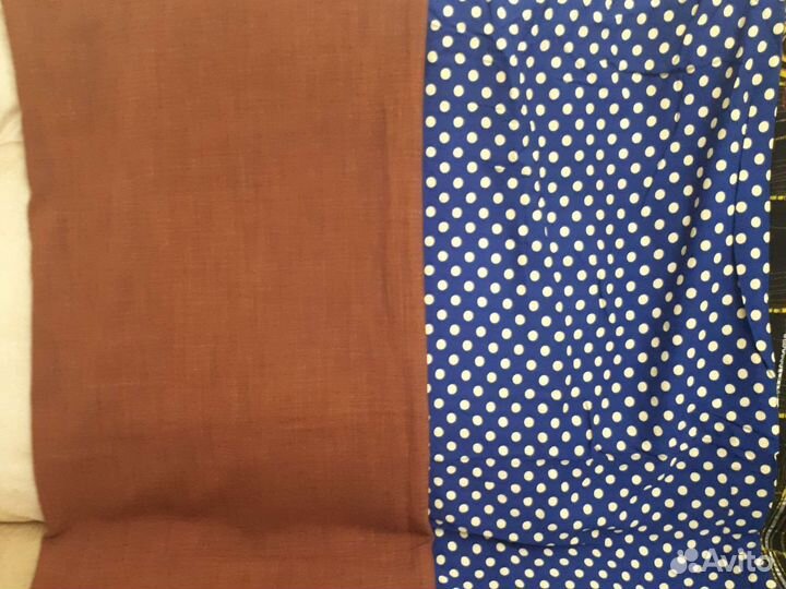 Лён штапель много