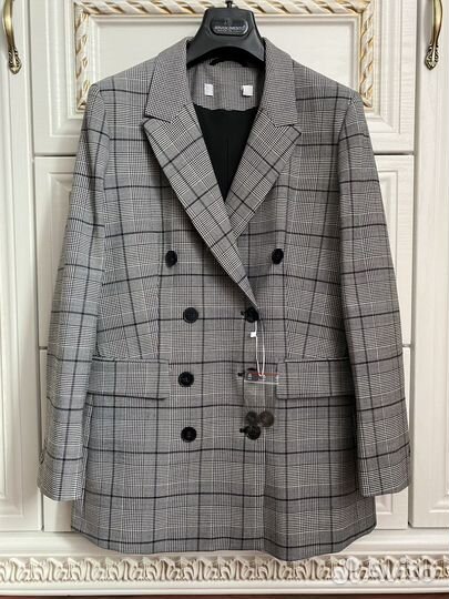 Жакет двубортный шерсть Max Mara р.M+