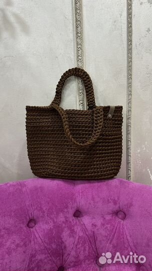 Сумка женская вязаная