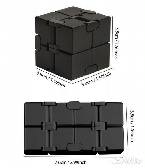 Игрушка антистресс Infinity Cube Куб бесконечный