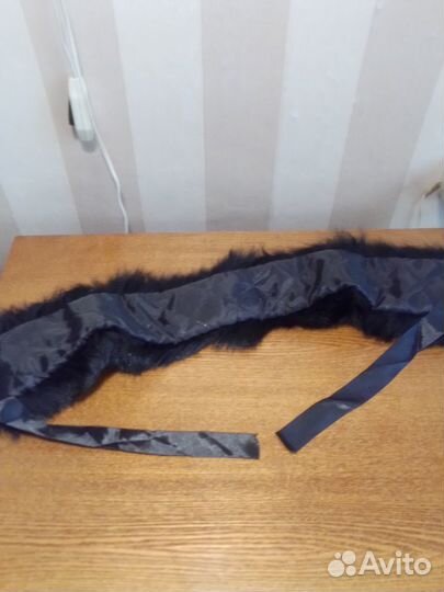 Меховой воротник песец