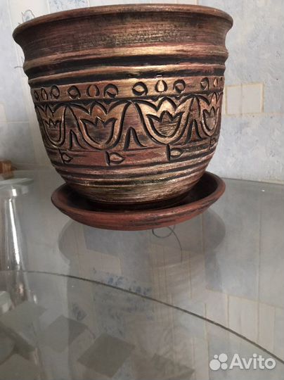 Горшок для цветов большой