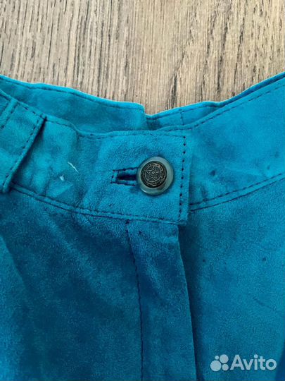 Шорты из натуральной замши Италия