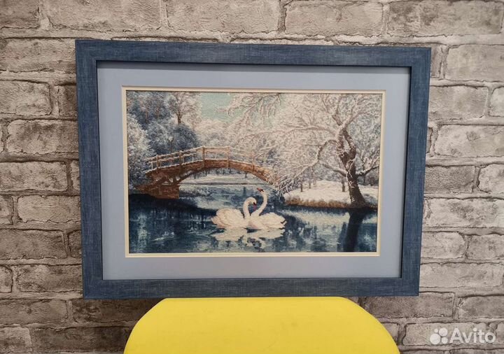 Картина вышитая крестом