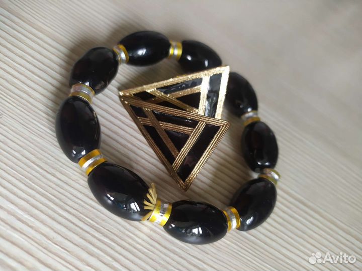 Серьги и браслет