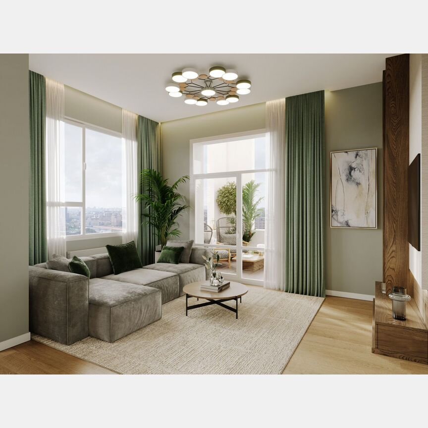 3-к. квартира, 79,3 м², 20/29 эт.