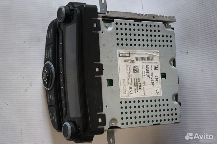 Магнитола штатная Chevrolet Aveo II T300