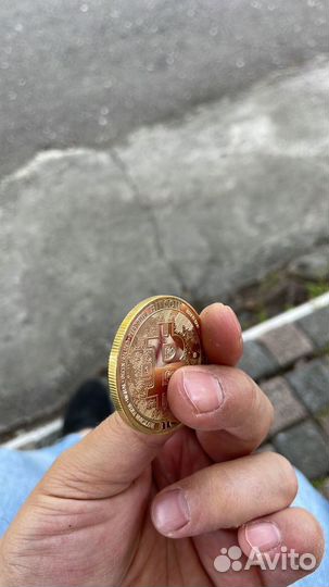 Монета биткоин Bitcoin