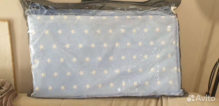 Плоские бортики в кроватку