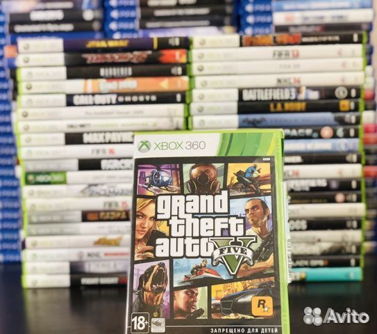 Xbox 360 - обмен на ваши игры - 400 дисков - GTA 5