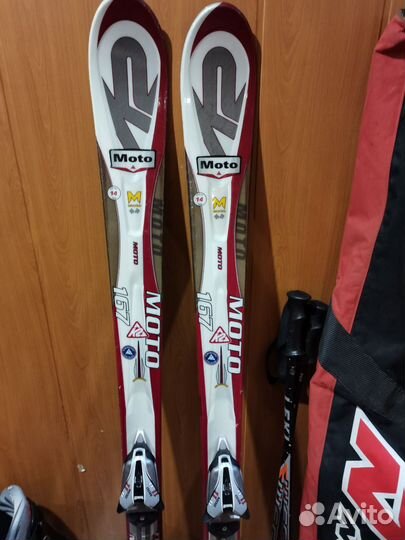 Горные лыжи. Комплект мужской