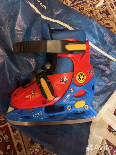 Коньки детские раздвижные