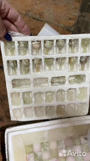 Шахматы из оникса