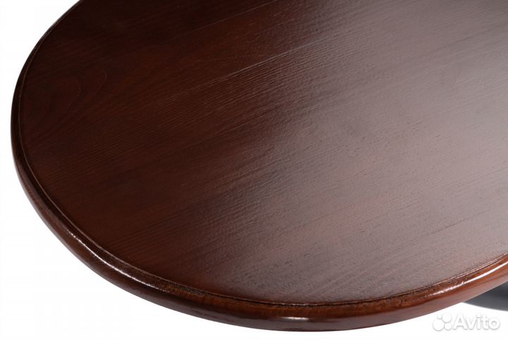 Полка Лавона 2 коричневая / черная