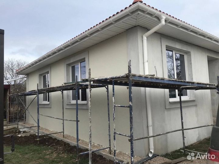 Фасадные работы,отделка фасадов,короед