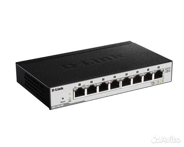 Poe коммутатор D-Link DGS-1100-08P