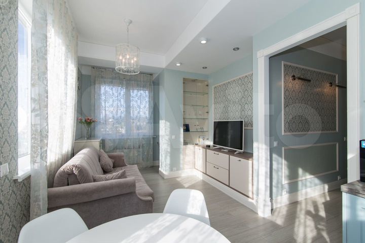 1-к. квартира, 50,9 м², 6/8 эт.