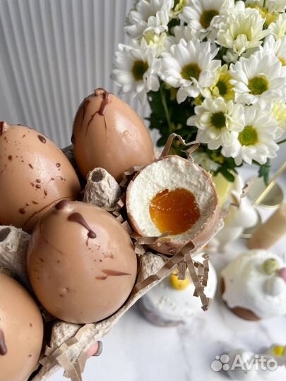 Пироженное муссовое яйцо