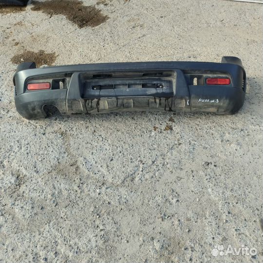 Задний бампер Chevrolet Niva