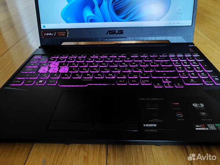 Ноутбук игровой asus TUF FX506HF как новый