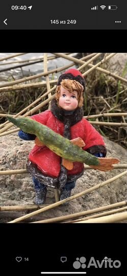 Ватные игрушки на елку