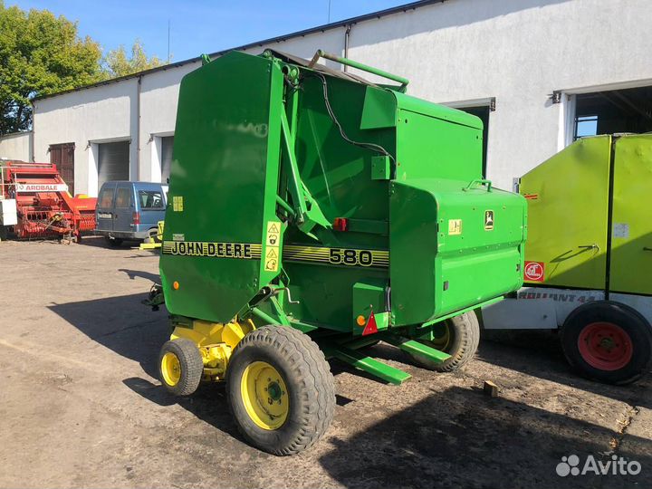 Пресс-подборщик John Deere 580, 1995