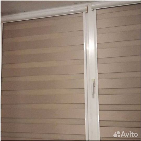 Рулонные шторы Зебра