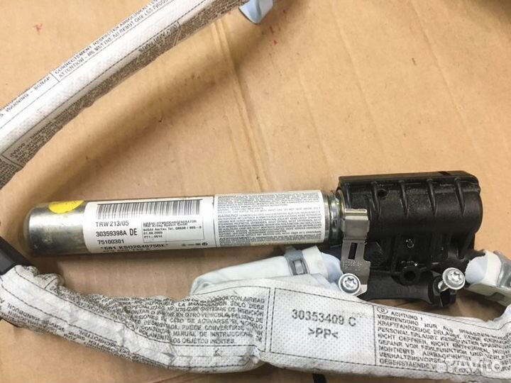 Подушка безопасности боковая правая Audi A6 C6 4F