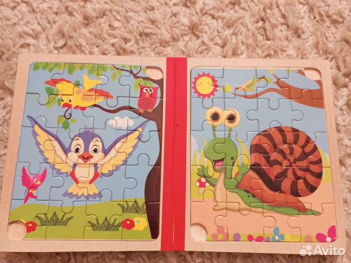 Пазл книга