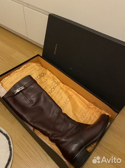 Сапоги зимние tj collection натуральная кожа