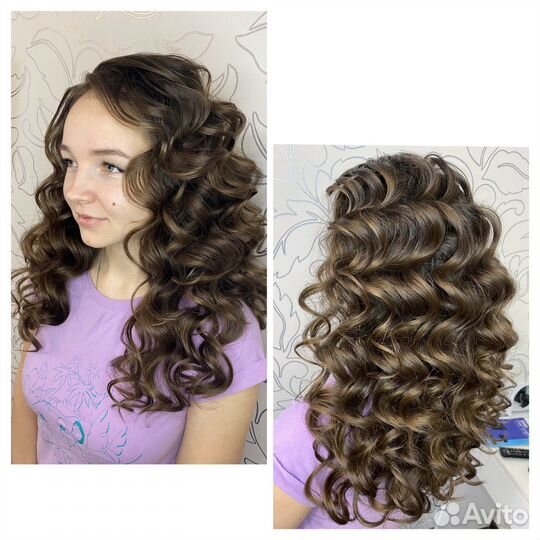 Локоны, плетение кос, прически, афрокудри