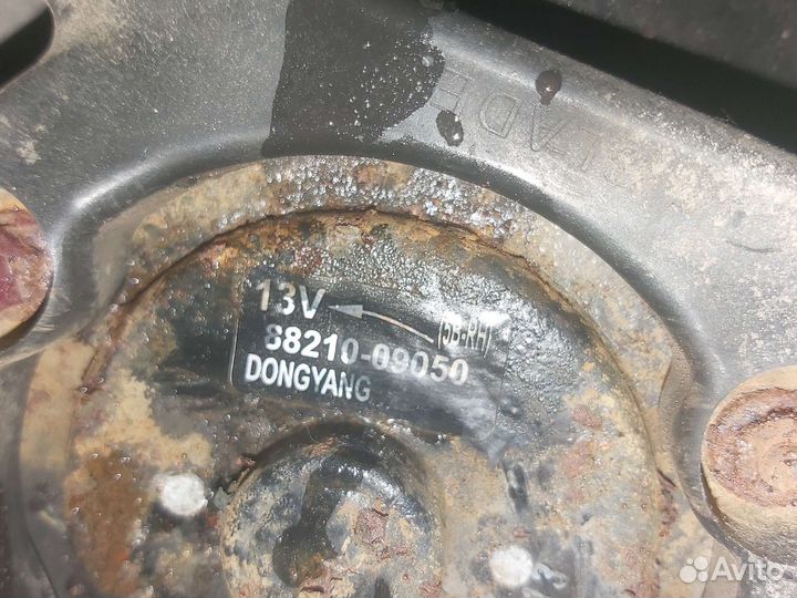 Вентилятор кондиционера SsangYong Actyon Sport d20