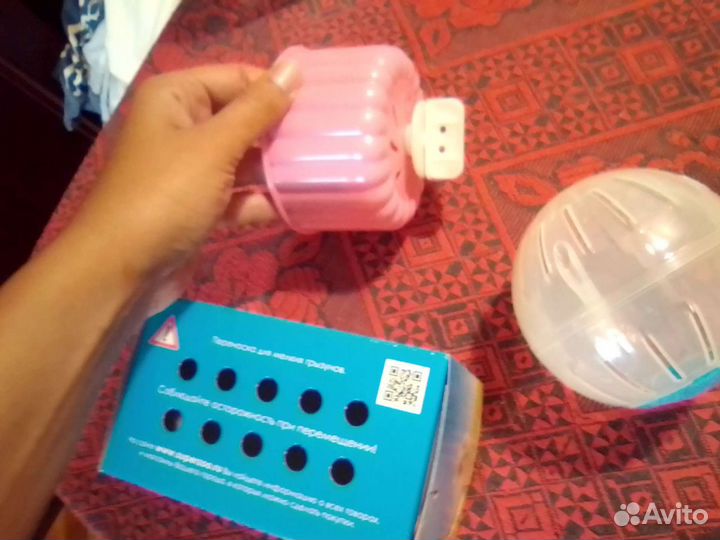 Колесо,переноска для джунгарских хомяков