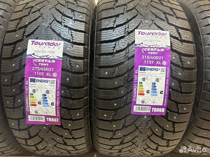 Tourador Ice Star TSW1 275/45 R21 и 315/40 R21 112U