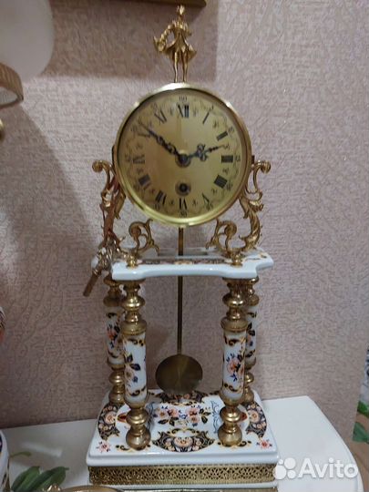 Антикварный набор Италия, латунь