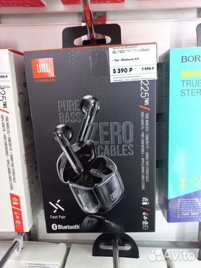 Беспроводные наушники новые