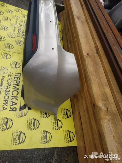 Бампер задний для Kia RIO 3 2011-2017