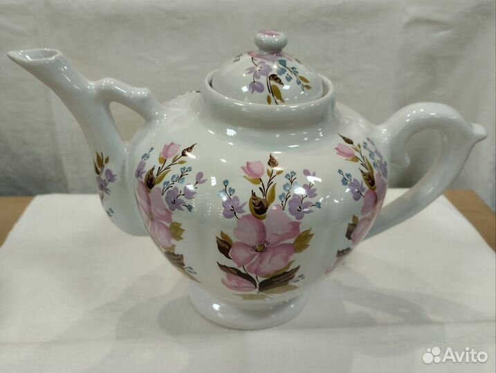 Доливной чайник фарфор винтаж