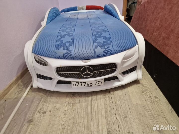 Детская кровать машинка бу