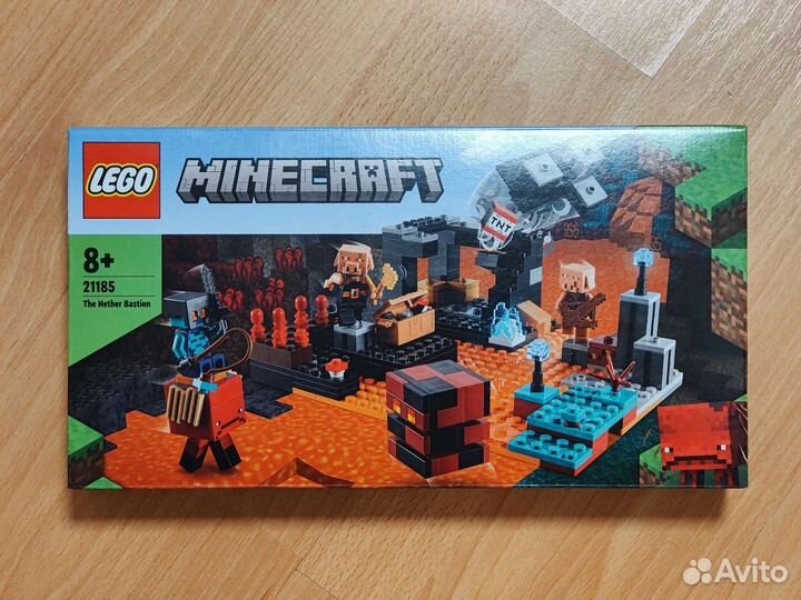 Новый Lego 21185 Minecraft Бастион Нижнего мира