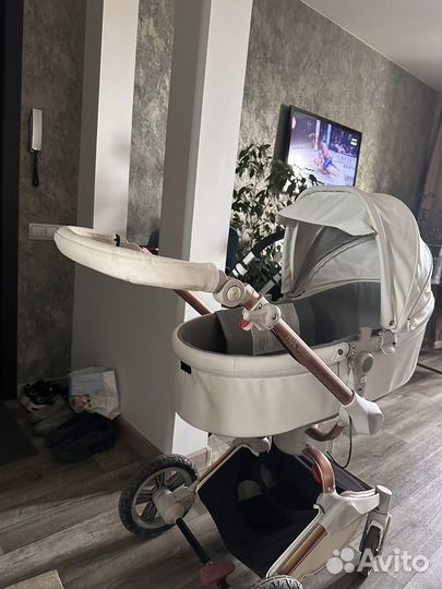 Коляска 2 в 1 бу hot mom