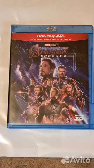 Blu ray мстители финал