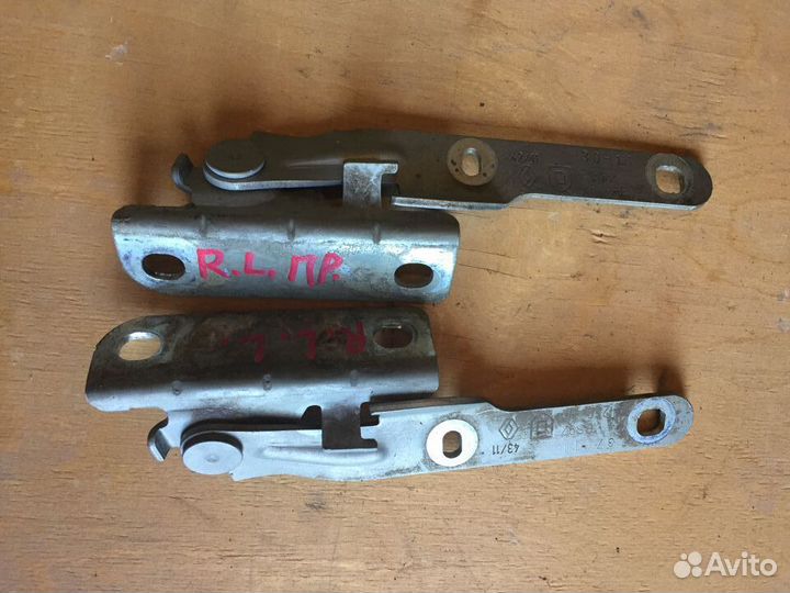 Рено логан петля капота