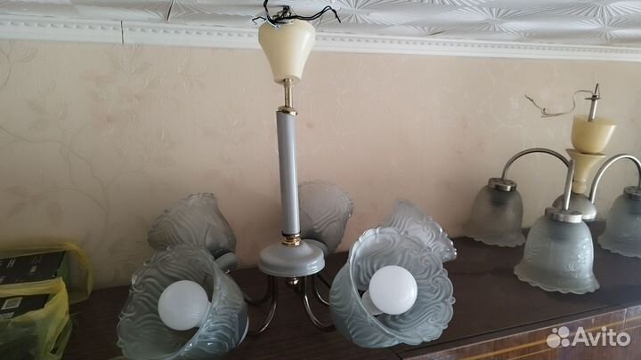 Люстра потолочная СССР