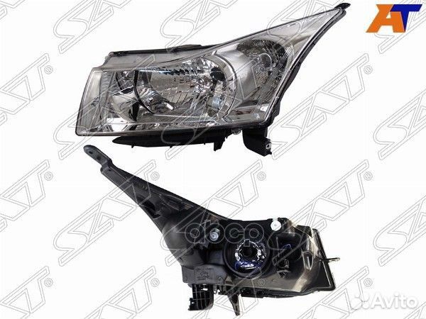Фара chevrolet cruze 09-16 LH мех.корректор, хр
