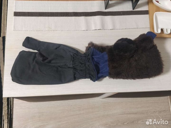 Варежки рукавицы на меху гост трехпалые