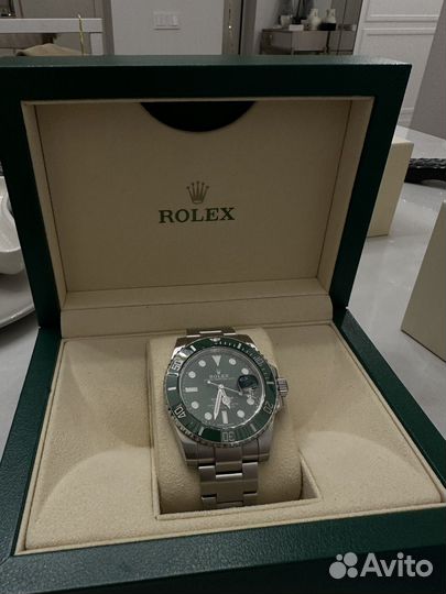 Часы rolex submariner hulk