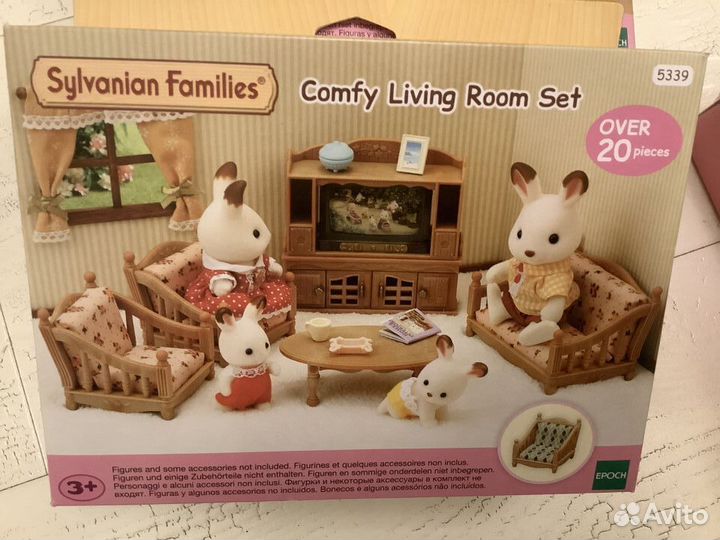 Новый Набор Sylvanian Families Уютная гостиная5339