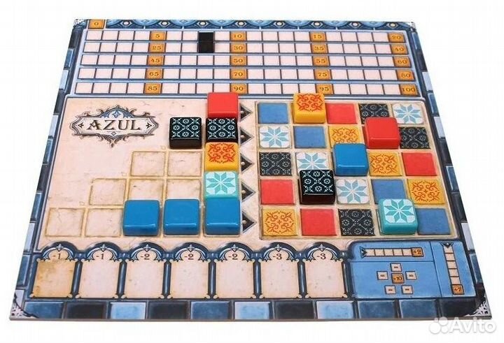 Azul.Азул (новый, на русском, оригинал) и др. игры